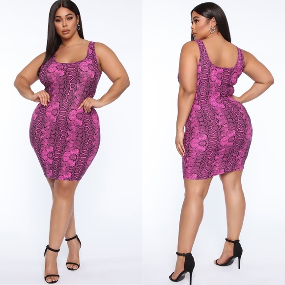 Fashion Nova Dresses & Skirts - Plus Size Wonderful You Midi Dress